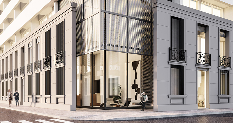 Corte Suprema exterior hall 16-04-2021
