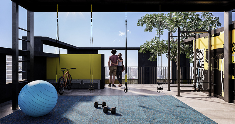 San Isidro Terraza Gimnasio 25-05-2021