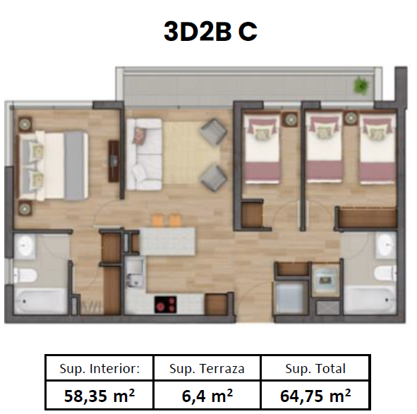 3D2B C